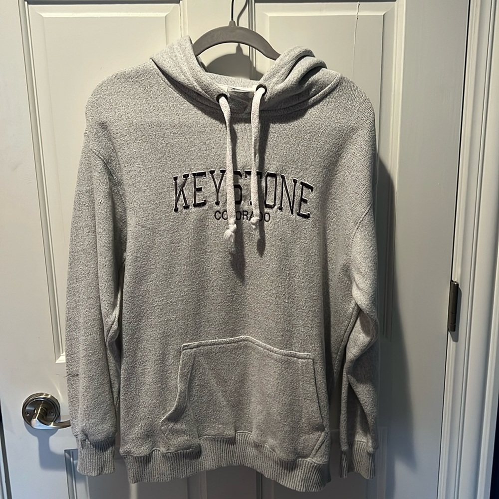 Grey hoodie